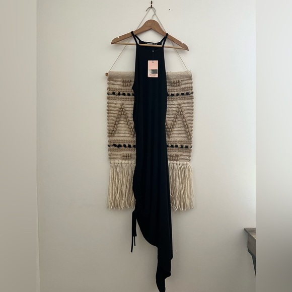 MISSGUIDED | Black Body-con Full Length Dress NWT - Picture 1 of 15